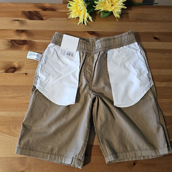 Cat & Jack™ - Boys' Pull-On Woven Shorts - Size: M (8/10) Dark Khaki - Picture 8 of 13